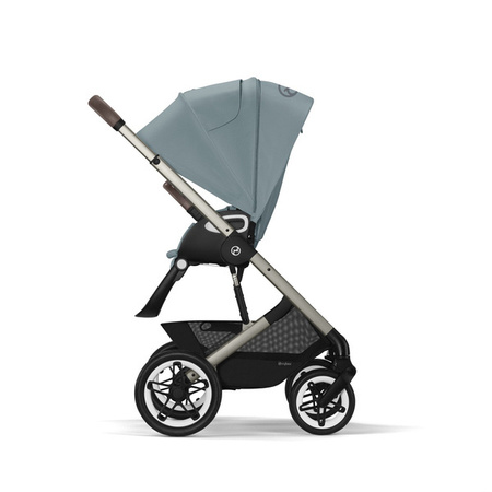 Cybex Talos S Lux Wózek Głęboko-Spacerowy Rama Taupe Sky Blue