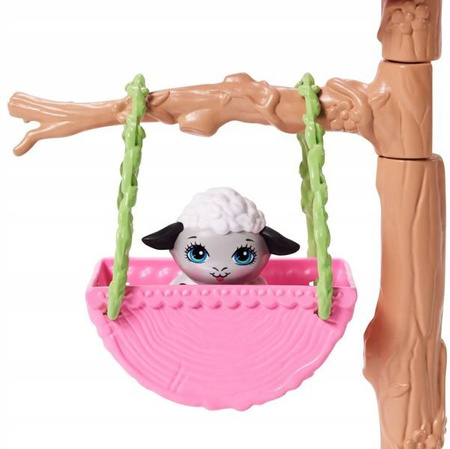 Enchantimals Żłobek Na Farmie Zestaw + Lalka i Zwierzątka GJX23