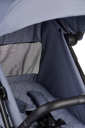 Easywalker Jackey Kompaktowy Wózek Spacerowy z Torbą Transportową Pebble Grey