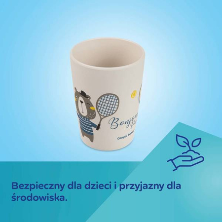 Canpol Babies Bonjour Paris Zestaw Naczyń 5 Elementów Granatowy 9/227_blu