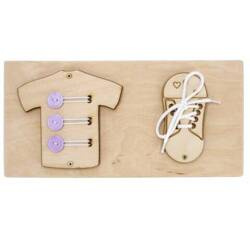 3ToysMs Drewniana Tablica Manipulacyjna