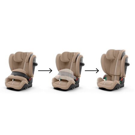 Cybex Pallas G2 Fotelik Samochodowy 9-50 kg Almond Beige Plus