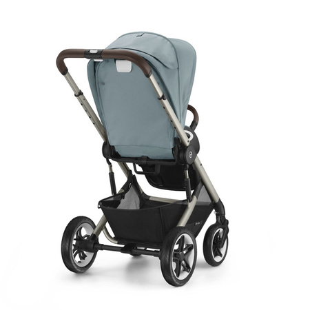 Cybex Talos S Lux Wózek Głęboko-Spacerowy Rama Taupe Sky Blue