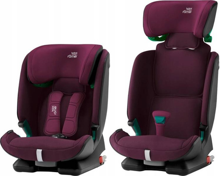 Britax Romer Advansafix M I-Size Fotelik Samochodowy 9-36 kg Burgundy Red