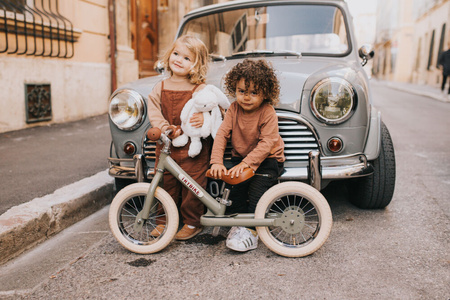 Trybike Pierwszy Rowerek Trójkołowy Dziecięcy Biegowy 2w1 Zielony Matowy