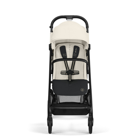Cybex Beezy Wózek Spacerowy Rama Czarna Canvas White 2024 + Snogga 2