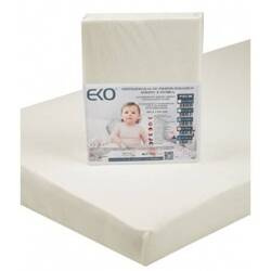 EKO Nieprzemakalne Prześcieradło Jersey Ecru 60x120