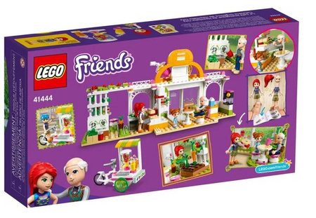 Lego Friends Ekologiczna Kawiarnia w Heartlake City 41444