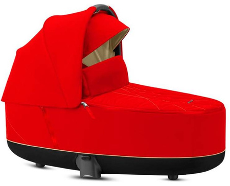 Cybex e-Priam 4.0 Wózek Głęboko-Spacerowy Rama + Tapicerka + Gondola 2w1 Autumn Gold