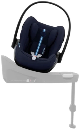 Cybex Sirona G I-Size Fotelik 0-20kg Plus Ocean Blue + Cybex Cloud G I - Size Fotelik Ocean Blue Plus 0-13kg + Cybex Baza G Black