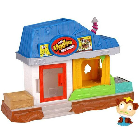 Tm Toys The Ugglys Pet Shop - Mini Paskudniak Manic Monkey z Domkiem