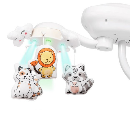 Lionelo Henny Leżaczek Bujaczek Huśtawka (beige)