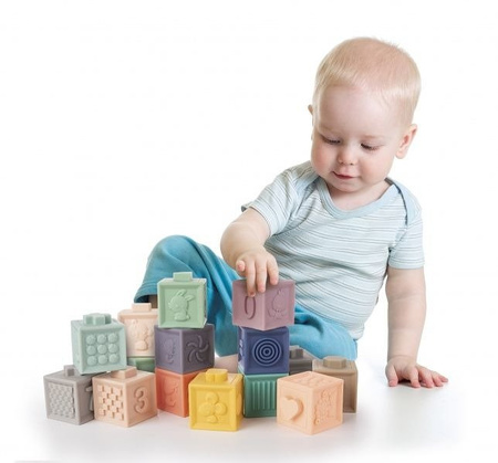 Canpol Babies Miękkie Klocki Sensoryczne 12szt. 79/102