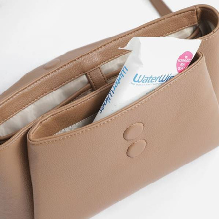 Joissy Torebka Crossbody I Organizer Do Wózka 2w1 Dla Mamy Midi Blush Beige