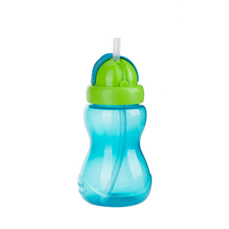 Canpol Babies Bidon Sportowy Ze Składaną Rurką (Mały) 270 Ml 56/109_blu Niebieski