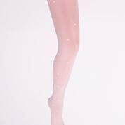 Yoclub! Rajstopy Lycra Wzorzysta Pudrowy Róż 20 DEN 140-146