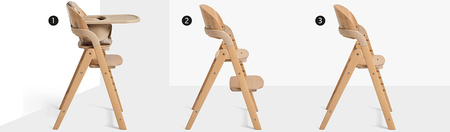 Future Design Me&You Krzesełko do Karmienia Natural Beige