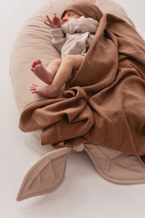 Puuki Nest Poduszka Ciążowa Uniwersalna Nugat