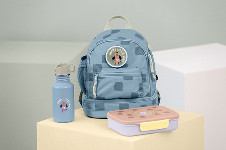 Lassig Lunchbox Bento z przegródkami Pattern Party Rose/lilac