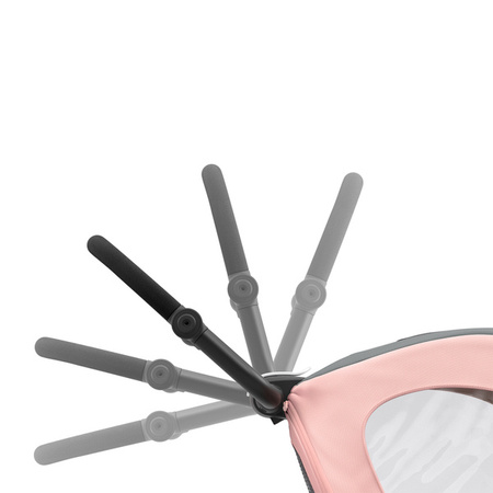 Cybex Zeno Bike Przyczepka Rowerowa Light Pink