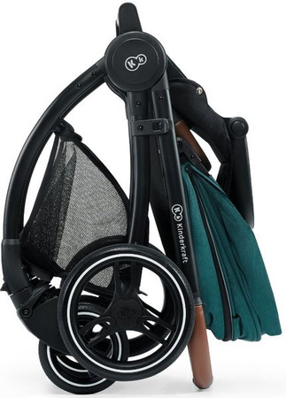 Kinderkraft Evolution Wózek Spacerowy + Cocoon Midnight Green