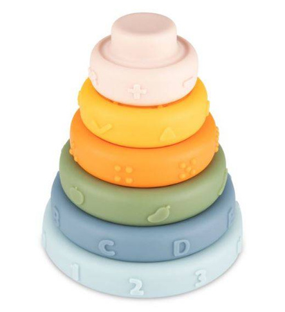 Canpol Babies Sensoryczna Układanka Piramidka