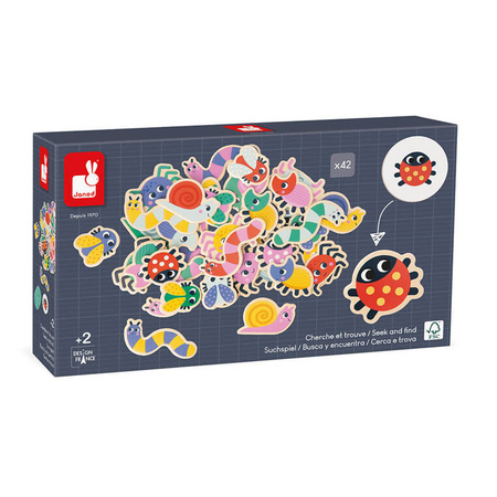 Janod Gra w chowanego Ogród 2+