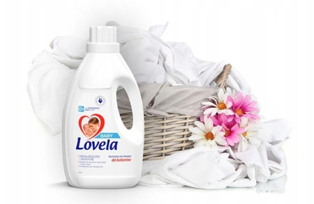 Lovela Baby Hipoalergiczne Mleczko Płyn Do Prania 1,45L Kolor