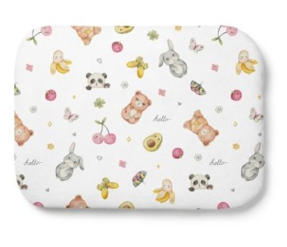 Waldin Poduszka Bambus 40x30 CandyCute Biała