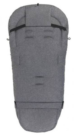 Zaffiro iGrow 2.0 Śpiwór Do Wózka Wełna Premium Szara + Organic Grey