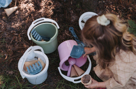 Dantoy THORBJORN Zestaw do piasku z lodami blue