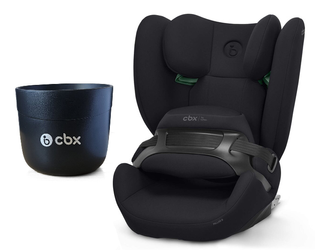 Cybex Pallas B I-Size Fotelik Samochodowy 9-50 kg Pure Black + Cybex Uchwyt na Kubek Black