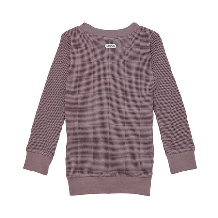 Lodger dwuczęściowa piżamka bawełniana wrzosowa Ciumbelle Rose r. 92