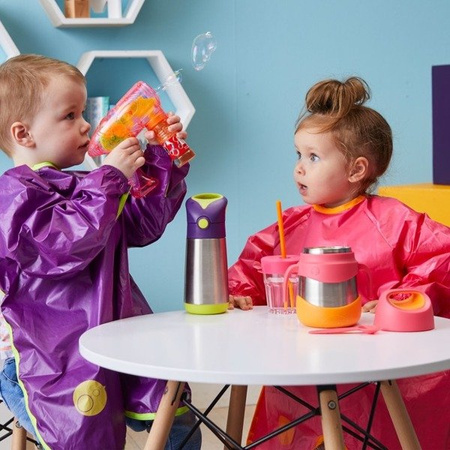 B.Box Fartuszek wodoodporny z rękawami Strawberry Shake