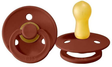 Bibs Smoczek Uspokajający Kauczukowy r. S RUST