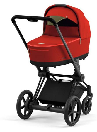 Cybex e-Priam 4.0 Wózek Głęboko-Spacerowy Rama + Tapicerka + Gondola 2w1 Autumn Gold