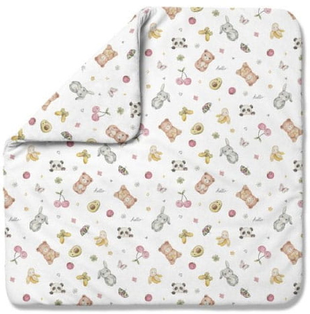Waldin Kołdra Bambusowa 75x75 CandyCute Biała