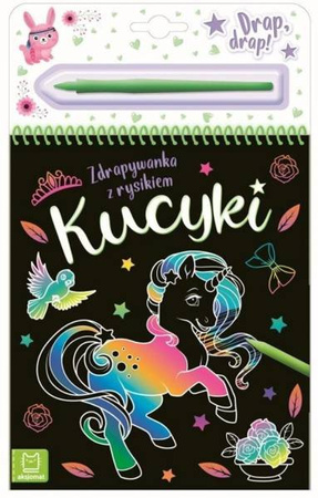 Aksjomat Książeczka Kucyki. Zdrapywanka Z Rysikiem