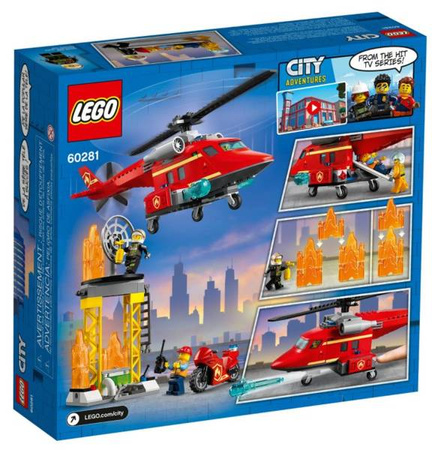Lego City Strażacki Helikopter Ratunkowy 60281
