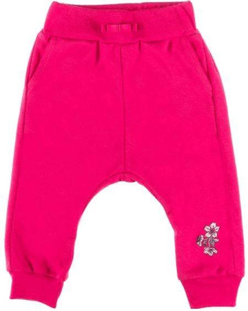 Spodnie Dresowe Flower Dziewczęce 92