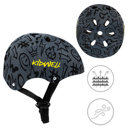Kidwell Orix Plus Kask Ochronny Graffit M