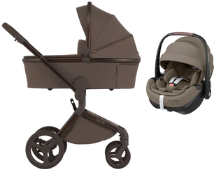 Anex Flo Wózek Głęboko-Spacerowy + Maxi-Cosi Pebble 360 Pro2 Fotelik Samochodowy