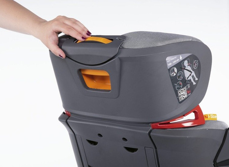 Chicco Fold&Go I-Size Fotelik Samochodowy 15-36 kg Polar Silver