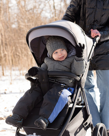 Carrello Bravo Plus 2023 Wózek Spacerowy Storm Grey