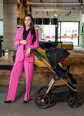 Zokky Ozz Wózek Głęboko-Spacerowy 2w1 Grey Stone