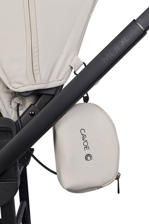 Cavoe Moi XL Wózek Głęboko-Spacerowy 2w1 + Torba + Adaptery Ecru