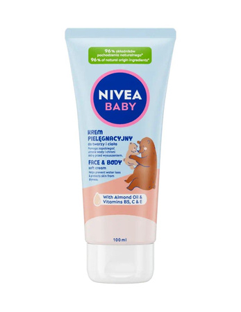Nivea Baby Krem pielęgnacyjny do twarzy i ciała 100 ml