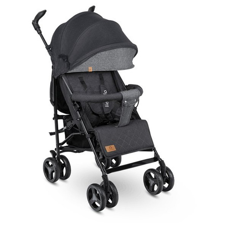 Lionelo Irma Wózek Spacerowy Black/Dark Grey