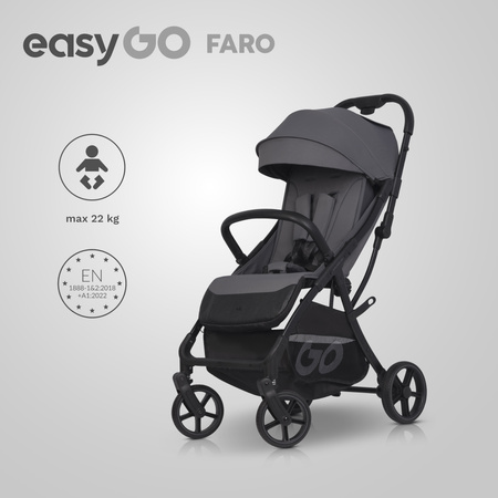 Easy Go Faro Wózek Spacerowy Cloudy Gray