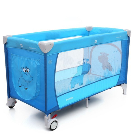 Coto Baby Samba Plus Dwupoziomowe Łóżeczko Turystyczne Różowe